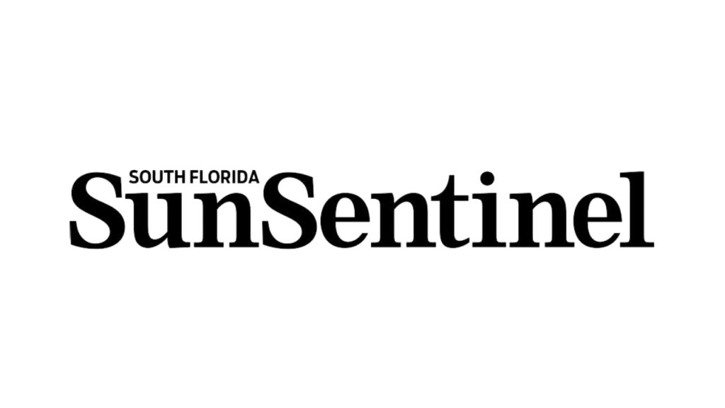 South Florida Sun Sentinel logo in black